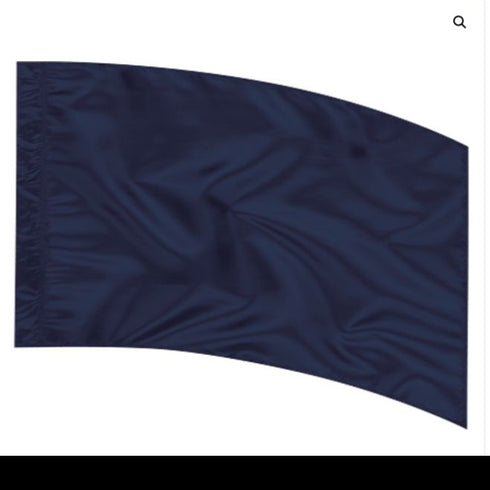 Band Shoppe ポリチャイナシルク単色 アークフラッグ Navy