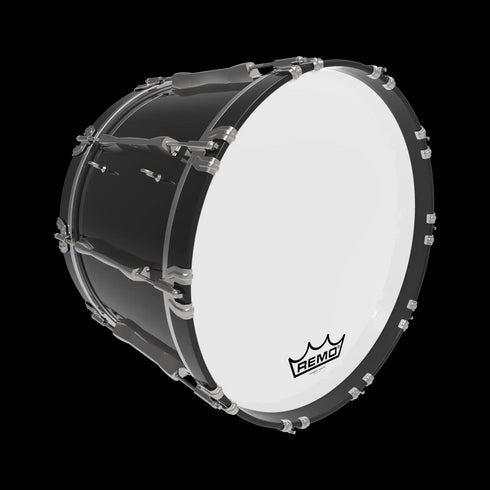 REMO パワーマックス・ウルトラホワイト マーチングバスドラムヘッド
