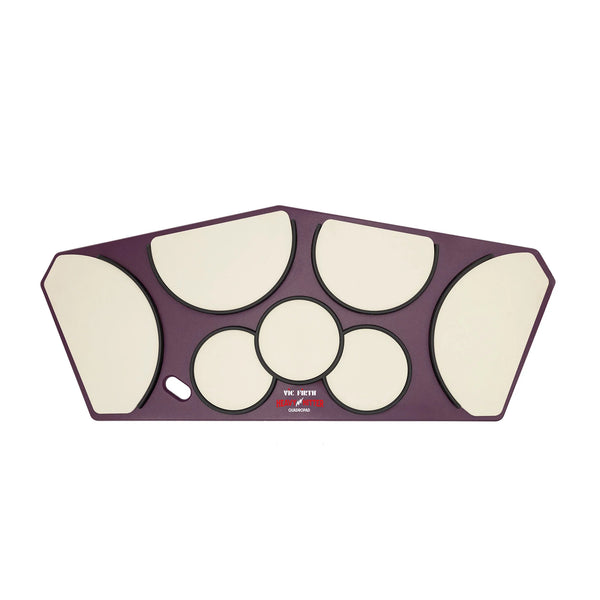 Vic Firth ヘビーヒッター クアドロパッド スモール リム付き マーチングテナードラム練習パッド