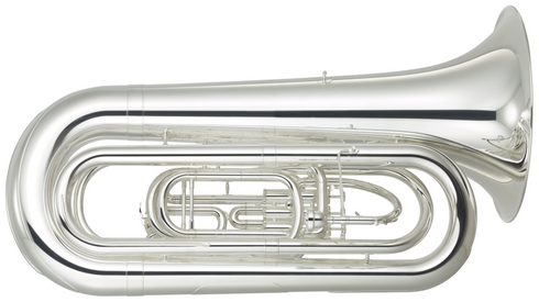 YAMAHA ヤマハ マーチングチューバ YBB-321MS シルバー <受注生産品> マーチング用品