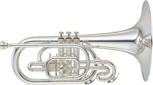 YAMAHA ヤマハ マーチングメロフォン YMP-204MS シルバー マーチング用品