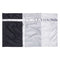 custom black, silver and white color guard flag