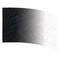 black to white ombre printed color guard flag