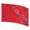Red and Metallic Red Sewn Color Guard Flag 5538580