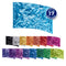 seventeen available colors of solid ultra lamé arc flags