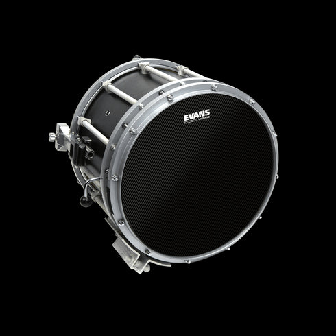 EVANS ハイブリッド・ブラック マーチングスネア表ヘッド