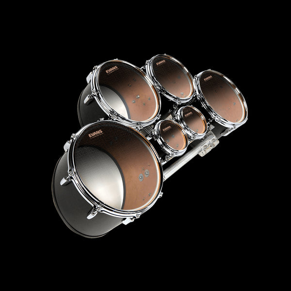 EVANS システムブルー マーチングテナードラムヘッド