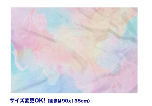 <サイズ変更OK!> マーチング・ワン オリジナル プリントフラッグ パステル#3