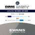 EVANS システムブルー マーチングスネア表ヘッド