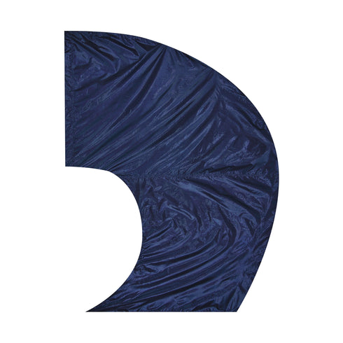 Genesis Solid Super Swing Flags - Navy - Electric Blue