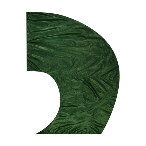 Genesis Solid Super Swing Flags - Dark Green - Lime